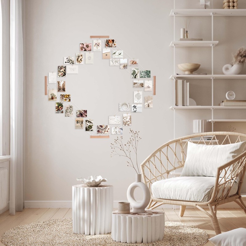 Ampara Creative Photo Wall, Photo Collage, Picture Wall, Adjustable &
