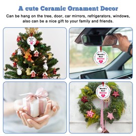 Appreciation Gift for Doctor Ceramic Ornament Doctor Gift for Women Men Christmas Ornament Thank You Gift for Medical Office Hospital Staff Md Doctor Dentist Dr Doctor Retirement Gift from Coworker