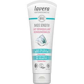 LAVERA Basis Sensitiv Cleansing Milk Organic Plant Ingredients 100% Natural