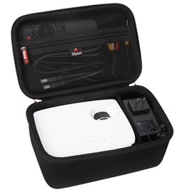 Mchoi Hard Projector Carrying Case Fits for NICPOW Outdoor Projector Mini Projector for Home Theater, 7500 L Portable Home Video Projector, Case Only