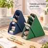 Foldable Pen Holder for Desk Organization – Expandable Pencil Cup