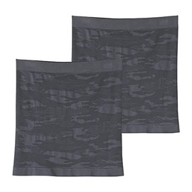 Gunze MK1001G Haramaki Stomach Wrap, Body Fit, Stretch, Unisex, Set of 2, charcoal gray