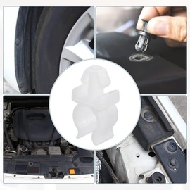 ACROPIX Food Prop Rod Clip Retainer for INFINITI, Compatible with nis san, White, 1 Pack