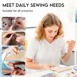 Coquimbo Professional Sewing Kit Gifts for Grandma, Mom, Adults, Beginner, Home Traveler, Emergency, Professional Sewing Supplies with Tailor Scissors, 38XL Thread, Soft Tape Measure, Sewing Needles