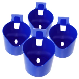 KONTONTY 4pcs Above Ground Pool Cup Holder Blue Pool Drinks Holder Cup Holders for Above Ground Pools Plastic Swimming Pool Drink Holder