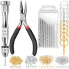 LEOBRO Hand Drill, 222 PCS Pin Vise Hand Drill with