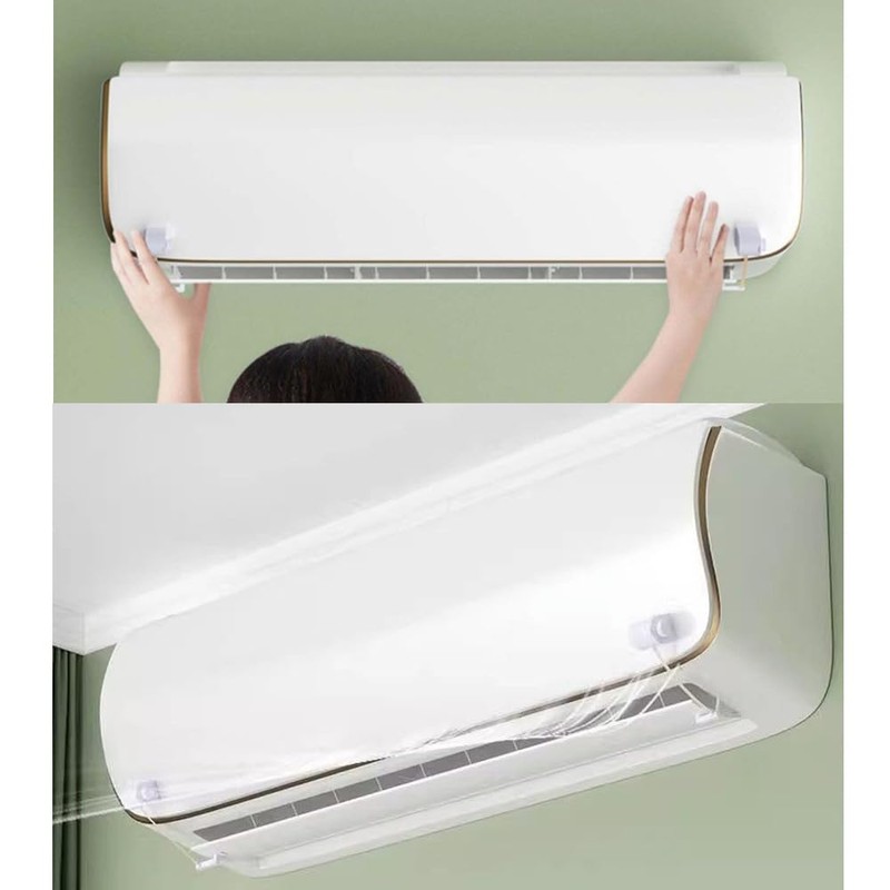 NentMent Mini Split Air Conditioner Deflector Wall AC Unit Blower