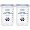 Okabe B-2275KN Iwasaki Industry Antibacterial Food Storage Container, Quick Open,