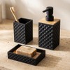 Set de Accesorios para Baño 5 Piezas con Detalles en