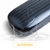 EZESO Hard Case Glasses Case, Portable Aluminium Glasses Case, Lightweight