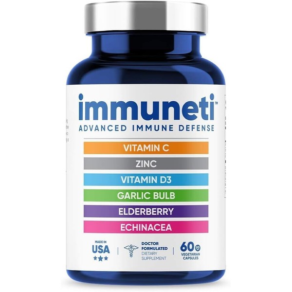 Immuneti - Advanced Immune Defense 6-In-1 Supports Overall Health, 60