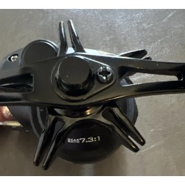 13 Fishing NEW 13 Fishing Origin O1 Baitcast Fishing Reel - Black (OBO173RH)