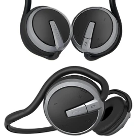 Soundbot Behind the Neck Headphones, Sweat Resistant Secure-Fit for Sports