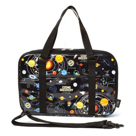 COLORFUL CANDY STYLE Calligraphy Bag, Calligraphy Bag, Okeiko, Solar System Planets and Cosmo Planetarium (Black) N2214300