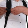 Amlrt HDHYK Backpack Chest Strap- Nylon - Adjustable Universal (Black)