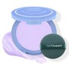 Pressed Setting Powder, Oil Control Long Lasting Waterproof Lightweight Matte Finishing Balm with Puff and Mirror, Smooth Pore Blurring Soft Focus Face Makeup for Women
