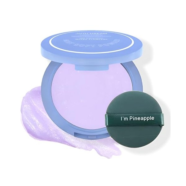 Pressed Setting Powder, Oil Control Long Lasting Waterproof Lightweight Matte