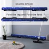 Sealoha 8ft Ultrasimple Adjustable&Foldable Balance Beam,High-Low Floor Beam Suede Gymnastics