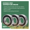 （6 Pack） for 037-6023-00 037-6015-00 Deck Blade Spindle Bearing Rebuild
