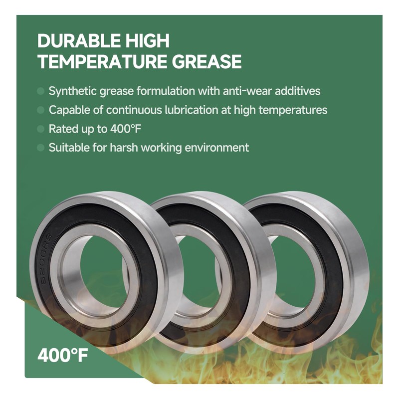 （6 Pack） for 037-6023-00 037-6015-00 Deck Blade Spindle Bearing Rebuild
