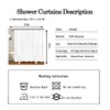 Feelyou Camper Bath Curtain 72"x72" Happy Camping Shower Curtain RV