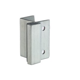 Harris Hardware 15210-B Outswing Door Strike & Keeper Cast Stainless Steel For 1-1/4 in. Pilaster (1/Pack) With Fasteners