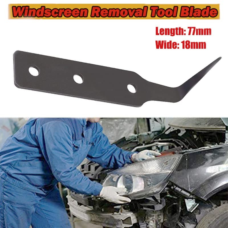 Windscreen Removal Tool Blade, Alloy Automotive Windshield Glass Cutting Remover