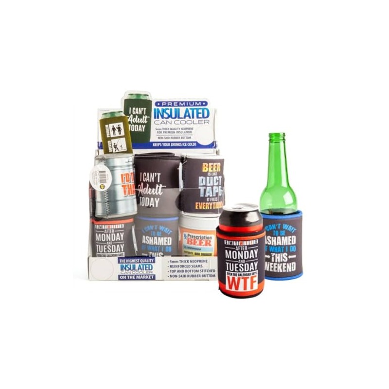 Neoprene Insulated Can Cooler (Sent at Random)
