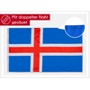 PHENO FLAGS Iceland Flag - Iceland Flag 90 x 150