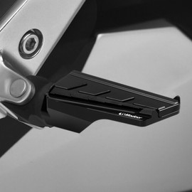 Modeer For Kawasaki Ninja 400/600/1000 SX Ninja H2 SX/SE ZX10R ZX-10RR -2023 ZX-6R/636 ZX-10R SE ER-6F ER-6N Motorcycle Foot Pegs Rear Passenger Footrests Ninja Accessories (Black)