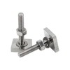 10 Set Roof Rack Bolts, M8x30mm Stainless Steel T Slot