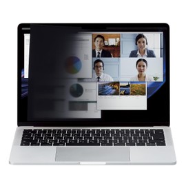 Elecom EF-PFMK133W10 13.3 W Inch (16:10) LCD Protection Filter, Anti-Vision, Magnetic Type, Antibacterial