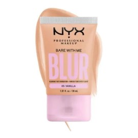 Base De Maquillaje Nyx Bare With Me Blur Color Vainilla 30ml Tono Vanilla