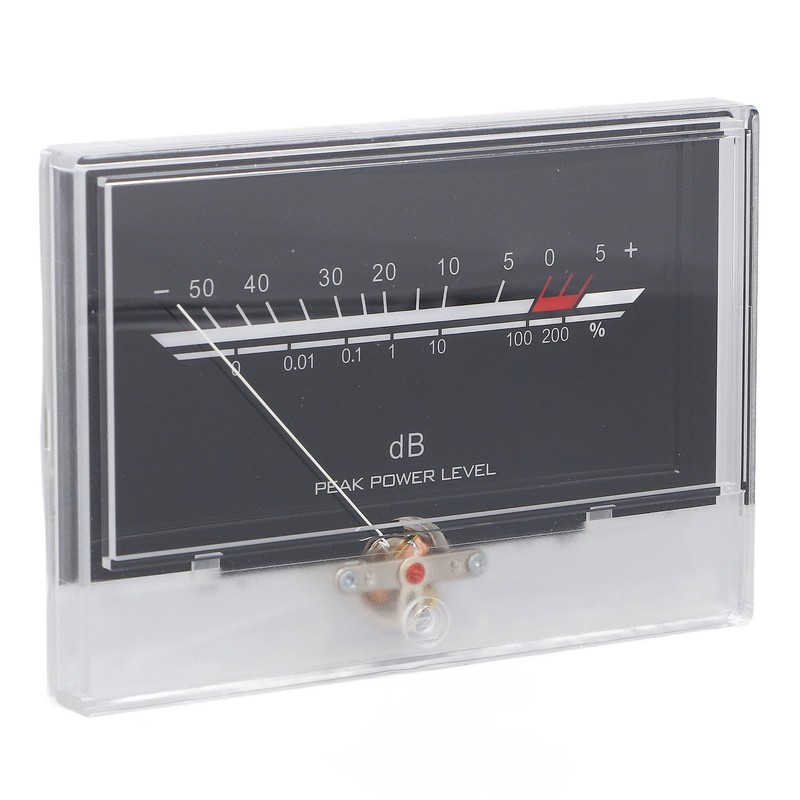 VU Meter High Accuracy Adjustable Backlight Power Amplifier Level Meter
