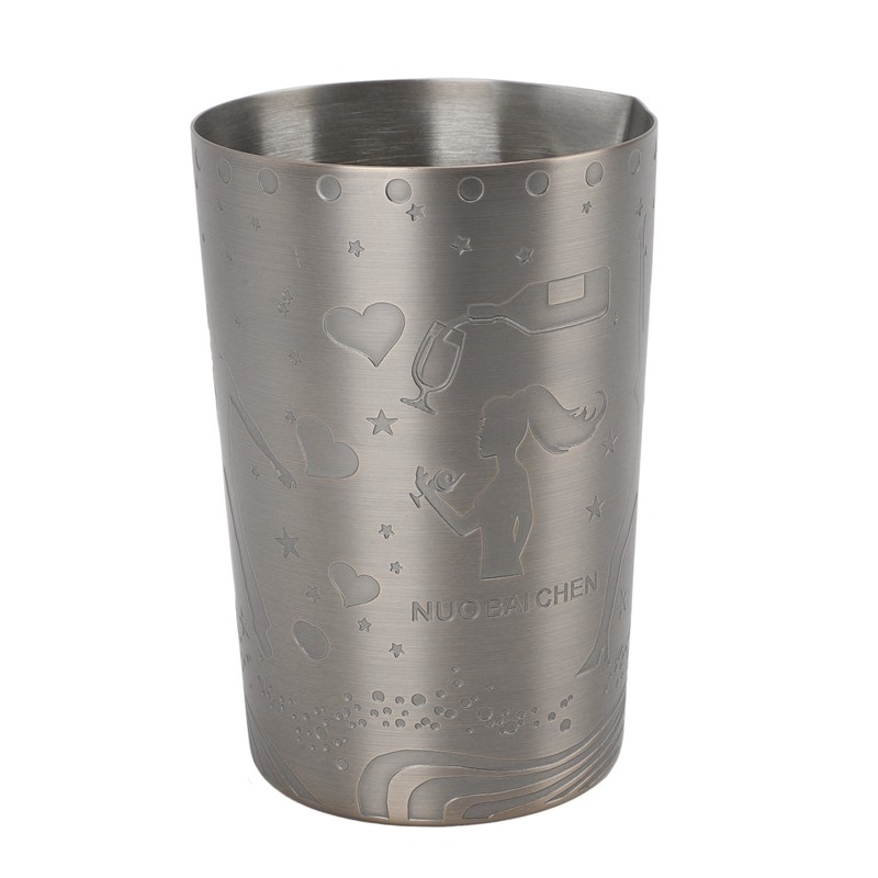 Milk Frothing Pitcher 304 Stainless Steel Rust Proof Multipurpose 840ml