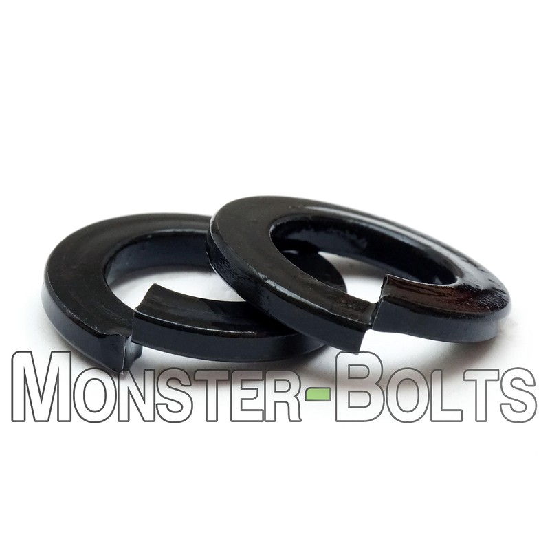 MonsterBolts - M10 Split Lock Washer, DIN 127B, Spring Steel,