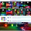 CLY Solar 6 in 1 RGB Spotlights Outdoor Garden, 10