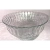 Greenbrier Glass Serving Bowl Cut Clear Vintage Style 7 1/4