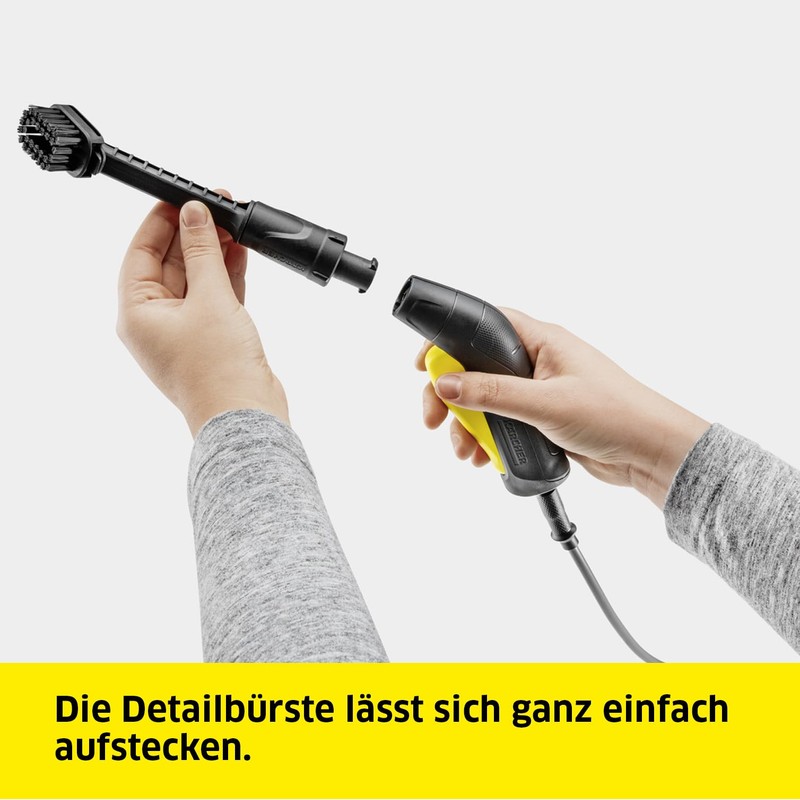 Kärcher Detail Brush for Hard to Reach Areas Easy Assembly