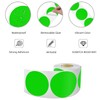 Round Stickers Green 127 mm Circle Labels Colour Coding Dot