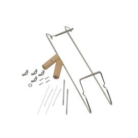 NUOBESTY Metal Frame Bead for Beginners Simple Weaving Device for Crafting Bracelets Necklaces and More Traditional Beading Tool for Projects