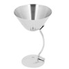 150ml Stainless Steel Martini Cocktail Glass Copper Plated Metal Wine