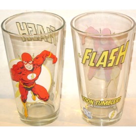 The Flash 'Toon Tumbler Pint Glass