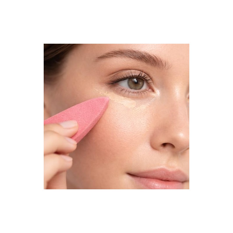 Set 10 Esponjas de Maquillaje Delgadas – Aplicación Precisa Para