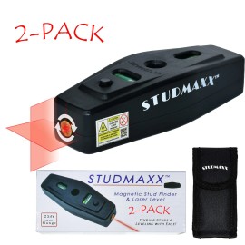 Laser Stud Finder Laser Level. Magnetic Stud Finder with Laser Measurement Tool!
