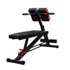 Soozier Upgraded Multi-Functional Hyper Extension Bench Dumbbell Bench Adjustable Roman