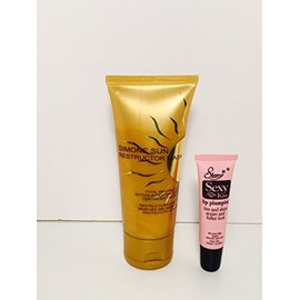Signed By Simone G Sun Restructor Mask 3.38 Oz"Free Starry Lipgloss 10 Ml"