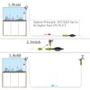 Laifoo 25ft Aquarium Vacuum Gravel Cleaner Fish Tank Cleaner Siphon