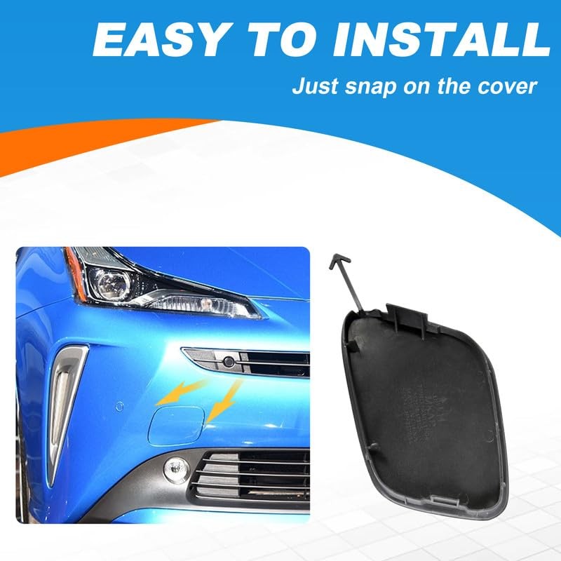 CZShiYue Car Front Bumper Tow Hook Cover Cap Towing Eye