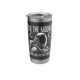 Astronaut With Planets Space Galaxy Universe Science Stainless Steel Insulated Tumbler